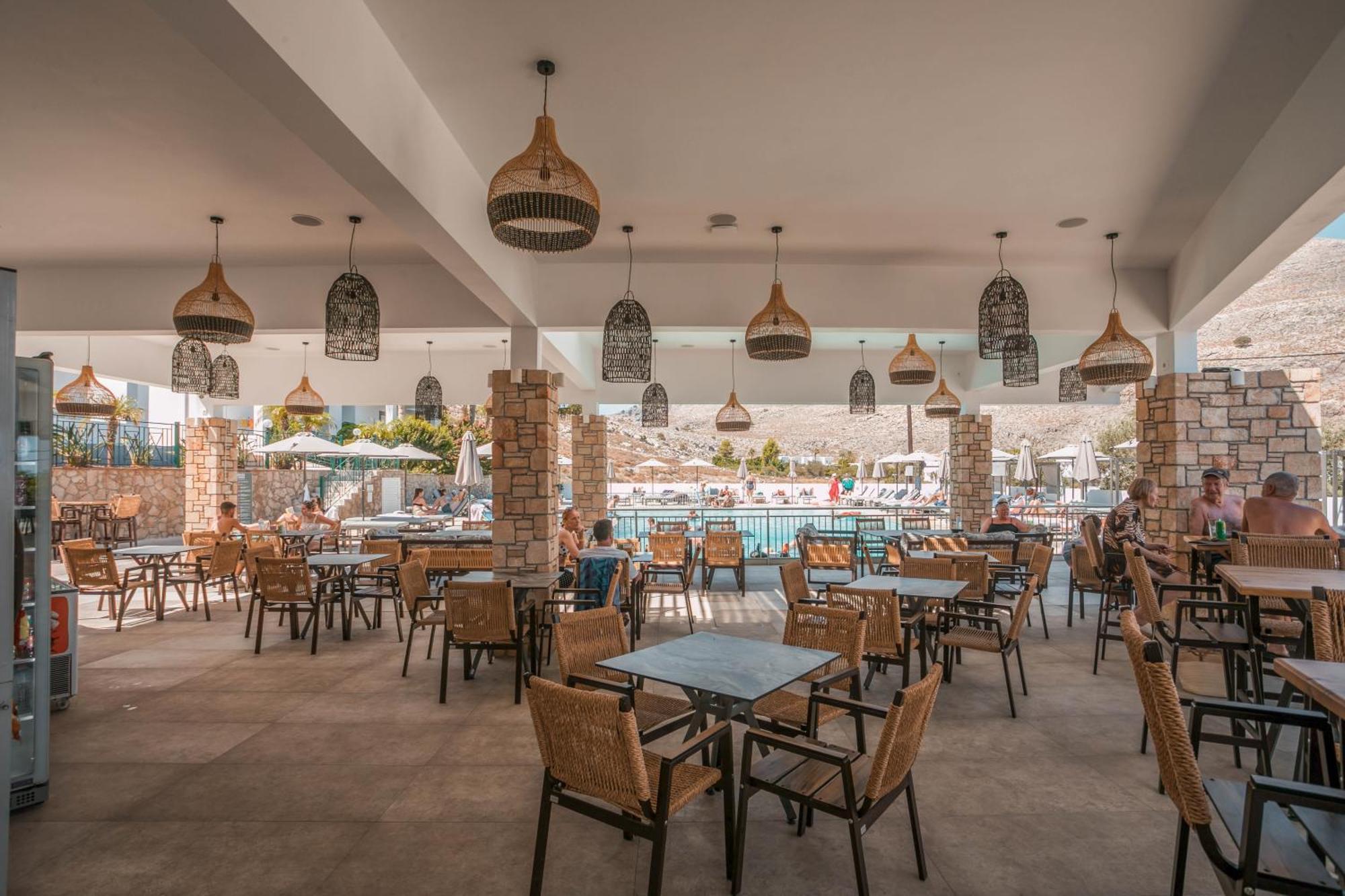 Lambis Studios & Apartments Líndos Dış mekan fotoğraf