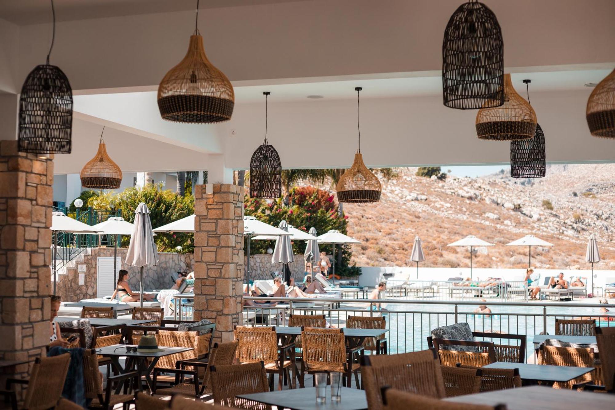 Lambis Studios & Apartments Líndos Dış mekan fotoğraf