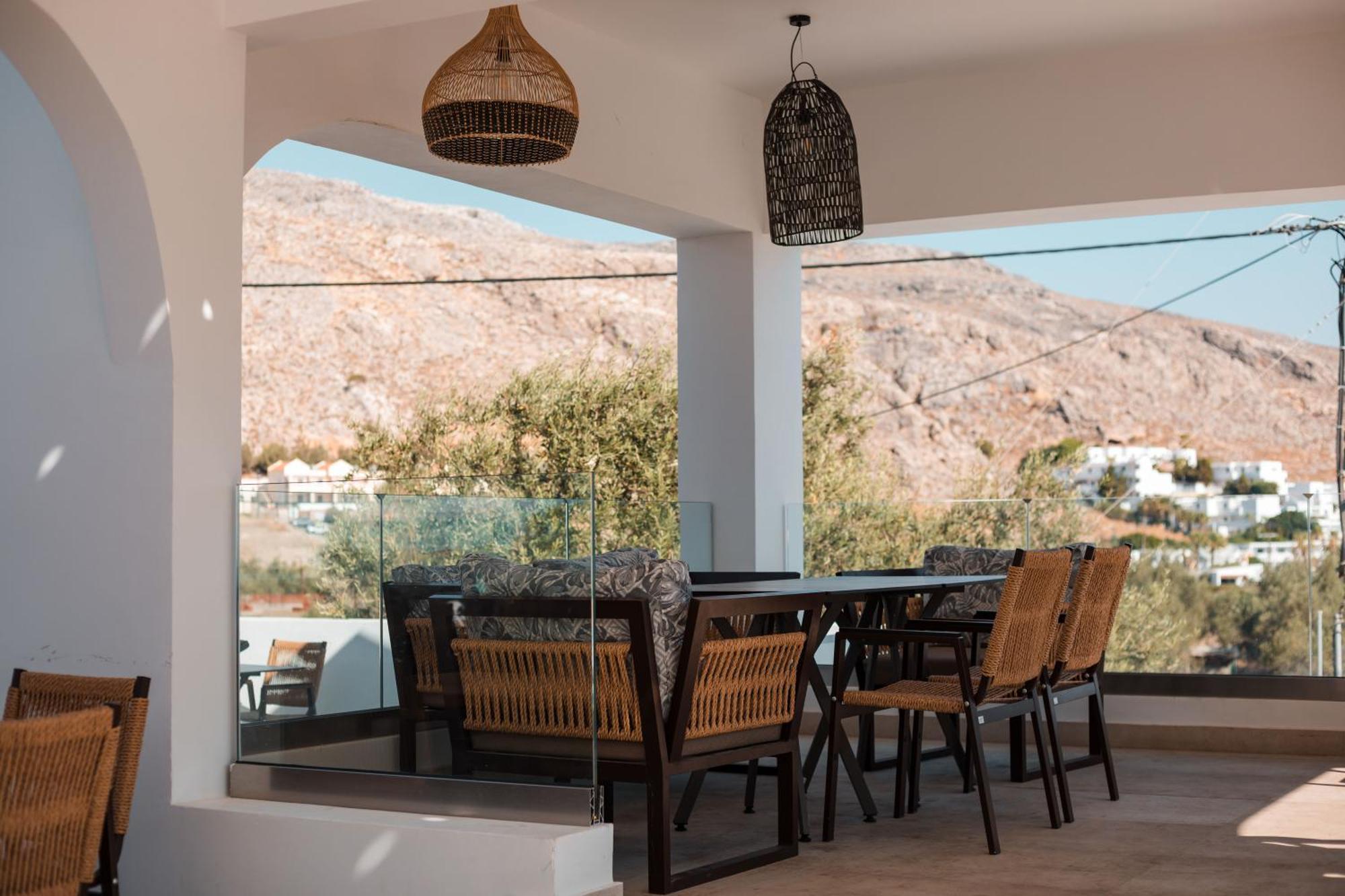 Lambis Studios & Apartments Líndos Dış mekan fotoğraf