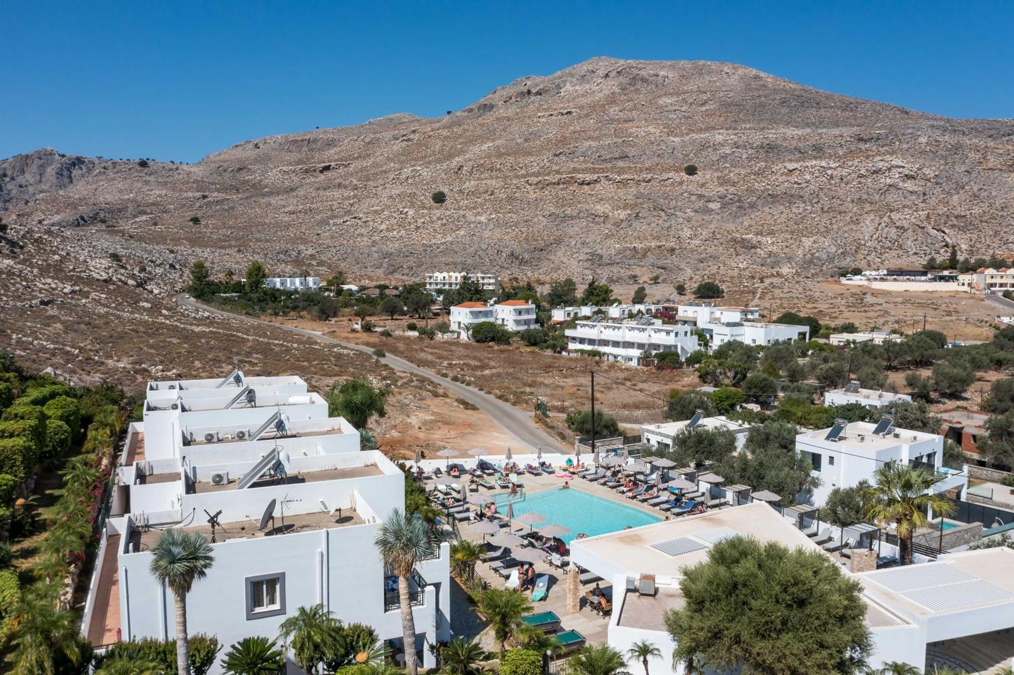 Lambis Studios & Apartments Líndos Dış mekan fotoğraf
