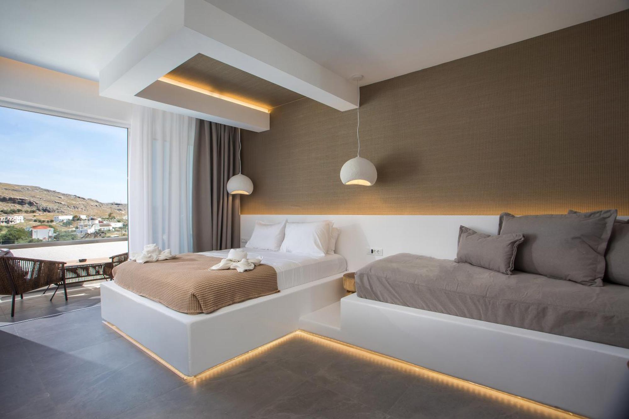 Lambis Studios & Apartments Líndos Dış mekan fotoğraf