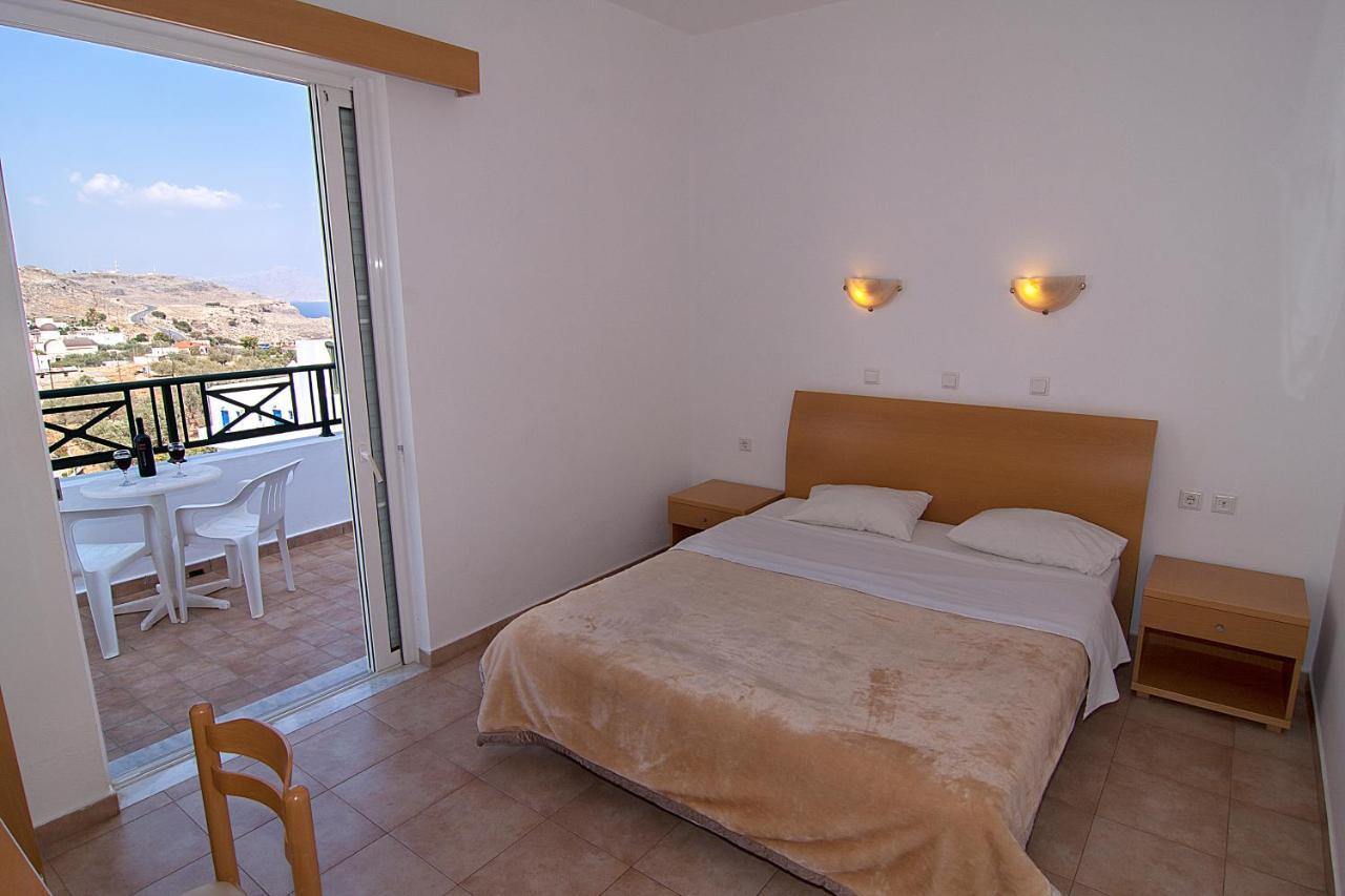 Lambis Studios & Apartments Líndos Dış mekan fotoğraf